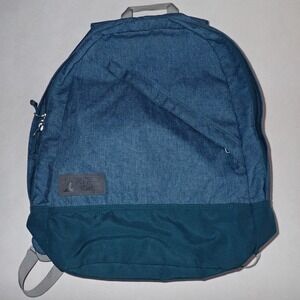 Eastern Mountain Sports Day Pack Book School Commuter‎ Blue Nylon Zip